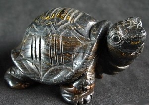 Tiger Iron Jasper Eye Turtle 