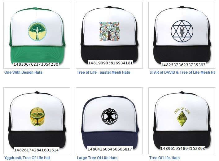 Flower Of Life, Platonic Solids, Healing Hands Hats