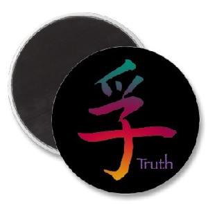 Truth symbol magnets