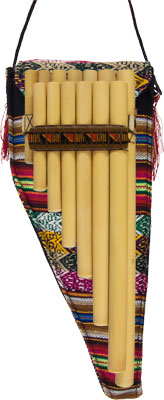 TUNED PAN PIPE W/POUCH INSTRUMENTS