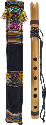 Tuned Quena Flute Pouch Instruments