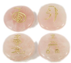 Rose Quartz Usui Reiki Set