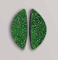 Uvarovite Drusy Cabochons