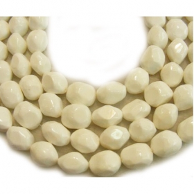 White Coral Beads