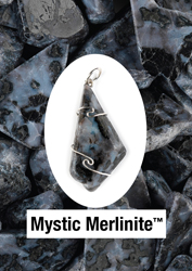 Mystic Merlinite Wire Wrapped Pendants