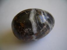 Black Zebra Jasper Eggs