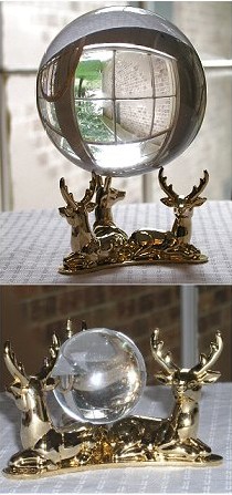 Crystal Ball Sphere Stand 