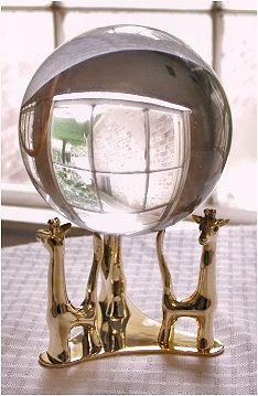 Crystal Ball Sphere Stand 