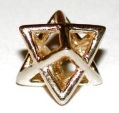 Merkaba Pendants 14K Gold