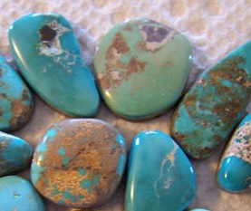 Carico Lake Turquoise Cabochons