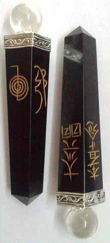 Engraved Reiki Wands