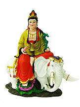 Pu Sian on Elephant