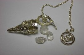 Herkimer Diamond Pendulums