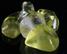 Lemon Quartz Tumbled Stones