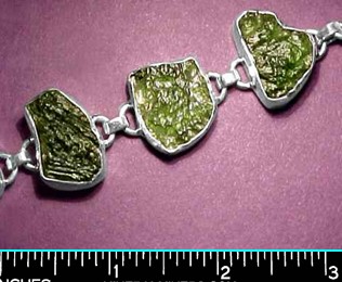 Moldavite Natural Bracelets