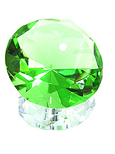 Green Wish Granting Jewel for Literary Luck and Mental Healing
