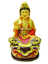 Sitting Kuan Yin on Lotus