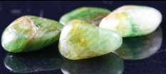 Tsavorite Garnet Tumbled Stones