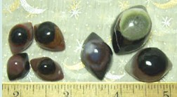 Agate Eyes Polished