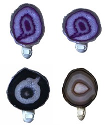 Agate Slice Night Lights