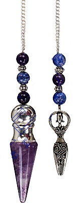 Chamber Pendulum Goddess Amethyst 