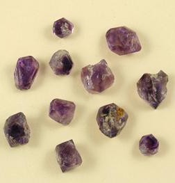 Amethyst Herkimer Crystals