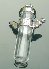 Angel Wing Glass Vials