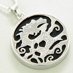 Jade Good Luck Wealth Money Talisman Pendants