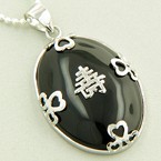 Jade Good Luck Wealth Money Talisman Pendants