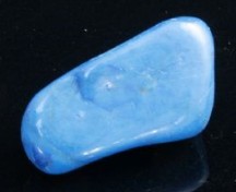 Blue Howlite Tumbled Stones