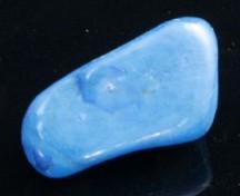 Blue Howlite Tumbled Stones