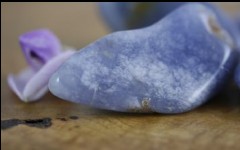 Blue Moss Agate Tumbled