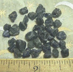 Blue Sapphire from Australia Natural Crystals