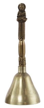 Brass Altar Bell Buddha Handle