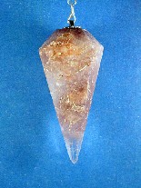 Brazilian Lithium Quartz Pendulum