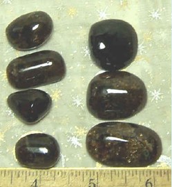 Dravite Tourmaline Tumbled Stones