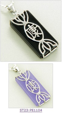 Jade Good Luck Wealth Money Talisman Pendants