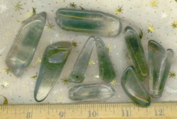 Quartz With Chlorite Inclusions Crystals