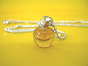 Citrine Apple Pendant 