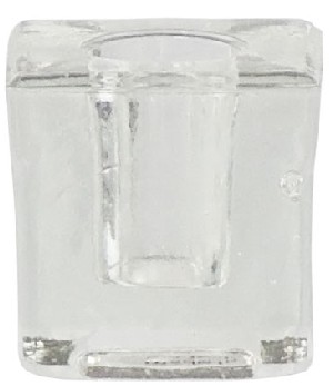Mini Glass Candle Holder Cube