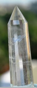 Clear Quartz  Vogel Style Wand