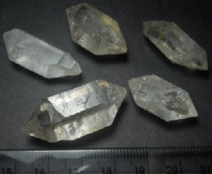 Brazilian Quartz Double Terminated Crystals