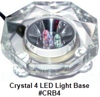  LED Light Base Sphere Stands