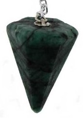 Deep Green Emerald Pendulums