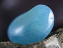 Electric Blue Agates Tumbled