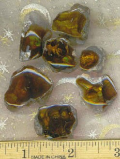 Fire Agate Polished Windows