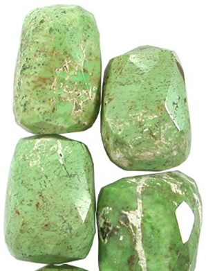 Gaspeite Beads