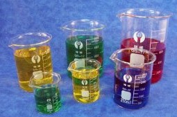 6 Piece Glass Beaker Set