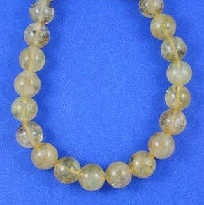 Golden Azeztulite Beads