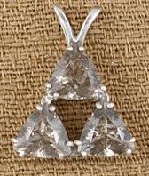 Golden Azeztulite Pendants